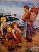 Les pecheuses de moules a Berneval Auguste renoir